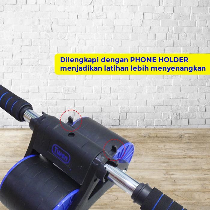 TWEN Ab Wheel 3 Roller Wheels Gambar produk 3