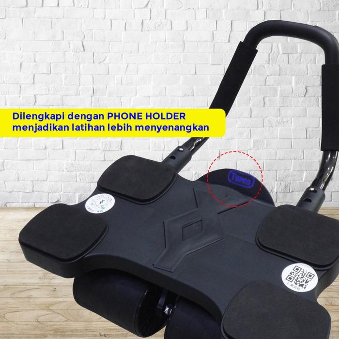 TWEN Ab Wheel 5 Roller Wheels Gambar produk 2
