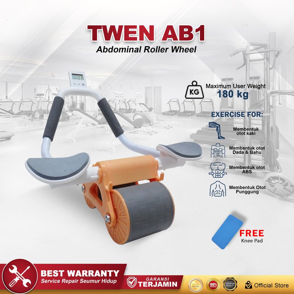 TWEN Ab Wheel 1 Ab Roller Wheels